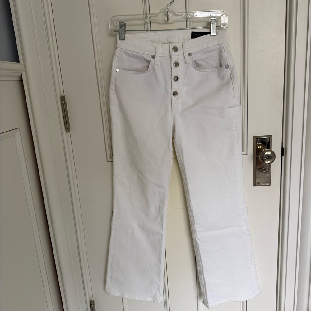 Rag & Bone White Justine Jeans